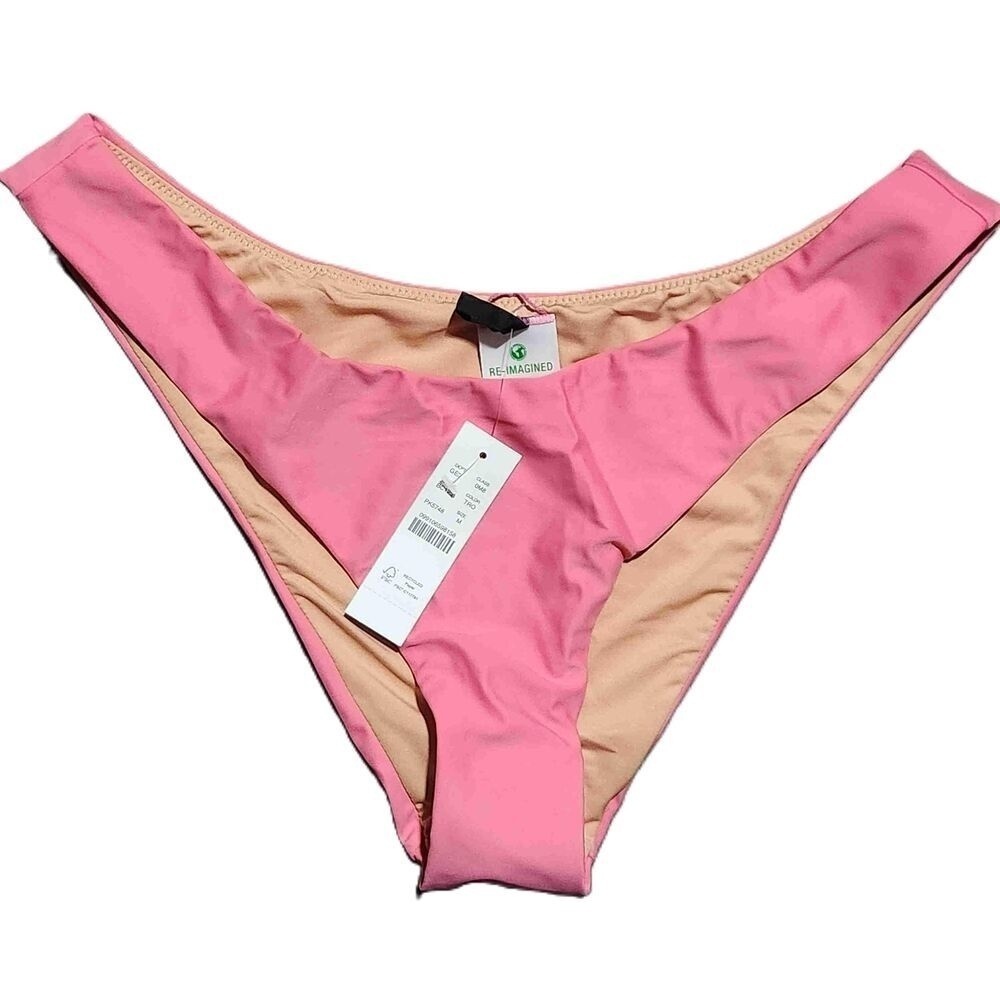 J Crew Pink Bikini Bottom Swimwear Womens Medium